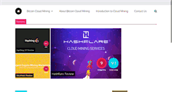 Desktop Screenshot of cloudminingreport.com